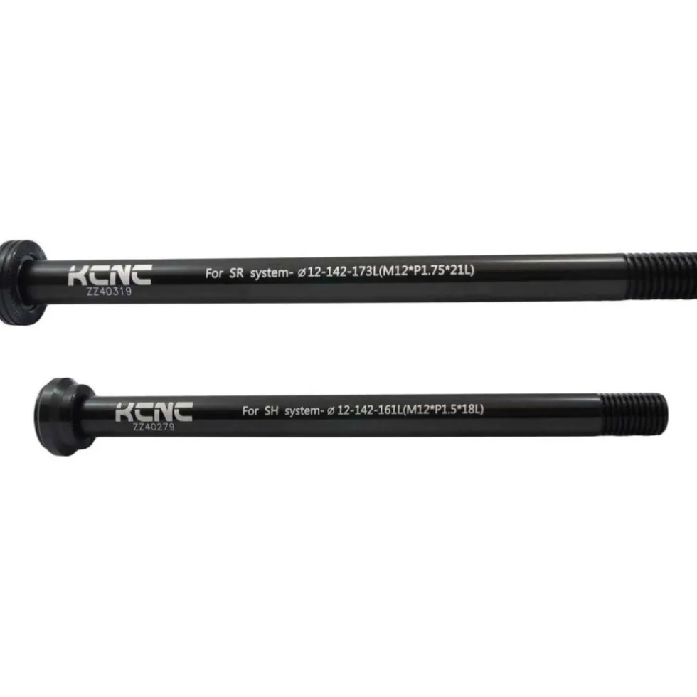 KCNC Thru Axle KQR08 - 12x142mm - 6061AL - black