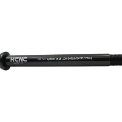 KCNC Thru Axle KQR08 - 15x100mm - 6061AL - black