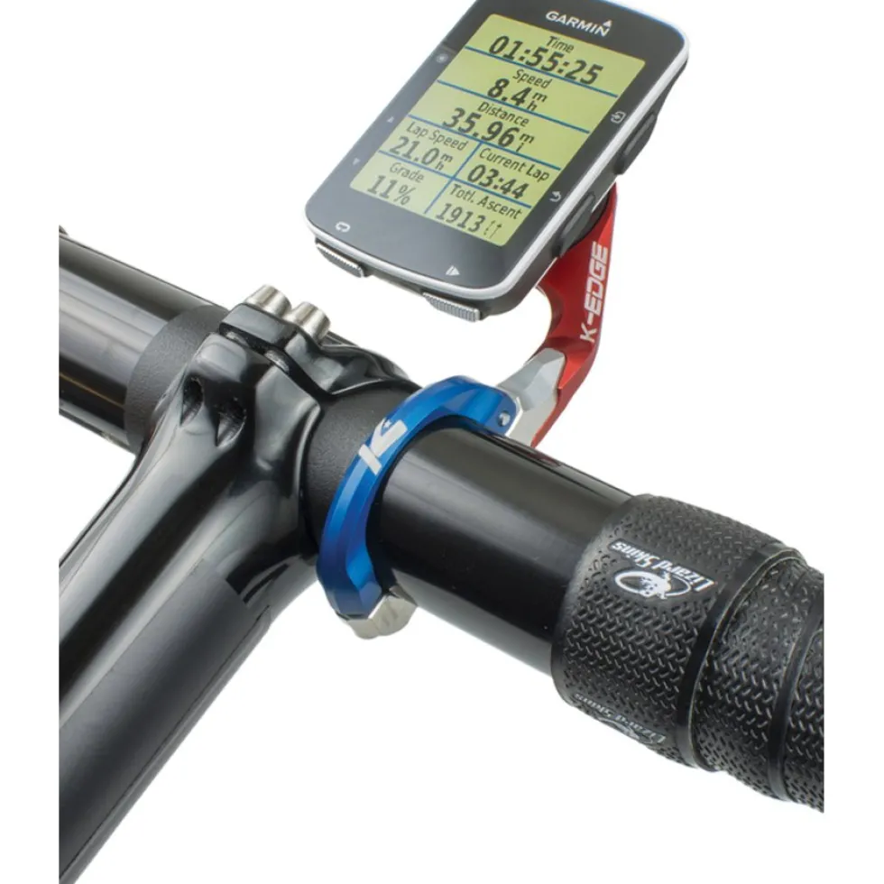 K-Edge Garmin Race Houder - blue/red