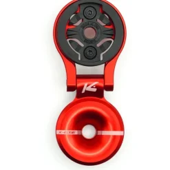 K-Edge Garmin Race Stuurpenbevestiging met Ahead-kap - rood