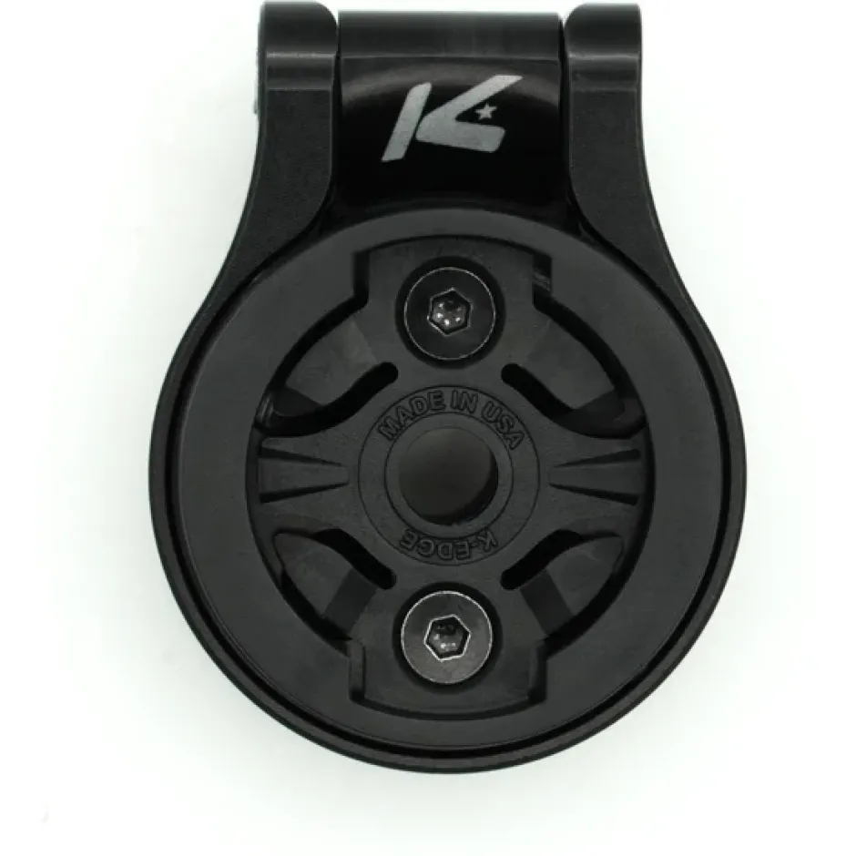 Fietscomputer Houders|Houders Voor Fietscomputers < K-Edge Garmin Race Stuurpenbevestiging met Ahead-kap - zwart