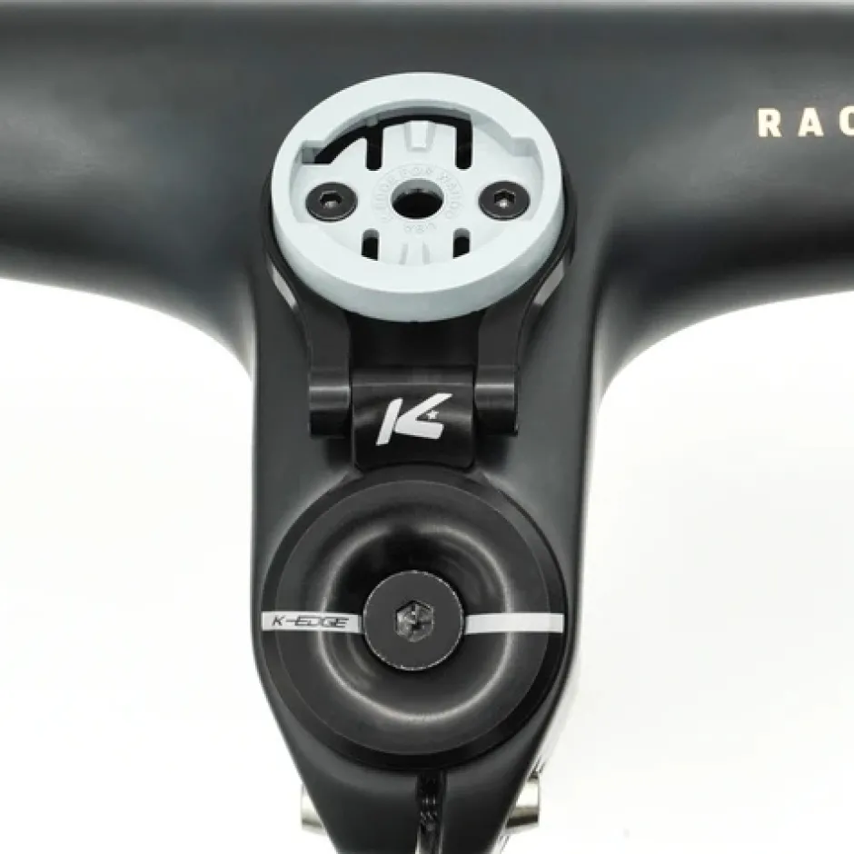 Fietscomputer Houders|Houders Voor Fietscomputers < K-Edge Garmin Race Stuurpenbevestiging - zwart