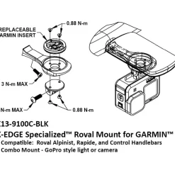 K-Edge Garmin Roval Combo Fietscomputer-Houder