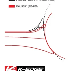 Fietscomputer Houders|Houders Voor Fietscomputers < K-Edge Garmin Roval Fietscomputer-Houder