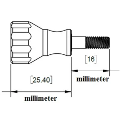 K-Edge Go Big Thumb Schroef - K13-070