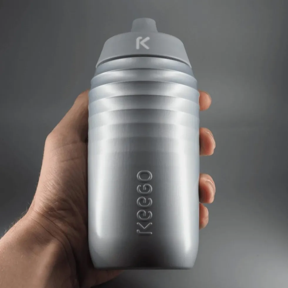 KEEGO Fles 500 ml - Silver Stardust