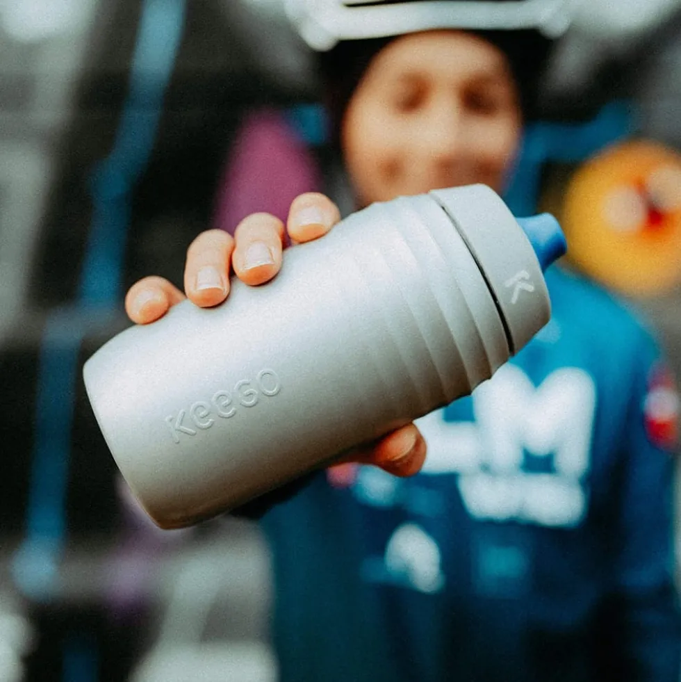 KEEGO Fles 500 ml - Silver Stardust