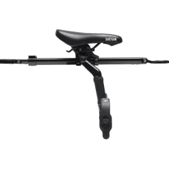 Kinderzitjes < Kids Ride Shotgun Front Mounted Pro EVO MTB Fiets-Kinderzitje Combiset - zwart