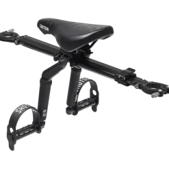 Kinderzitjes < Kids Ride Shotgun Front Mounted Pro EVO MTB Fiets-Kinderzitje Combiset - zwart
