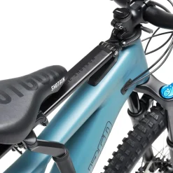 Kinderzitjes < Kids Ride Shotgun Front Mounted Pro EVO MTB Fiets-Kinderzitje Combiset - zwart
