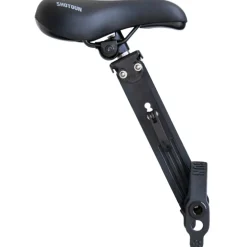 Kids Ride Shotgun MTB Fietsstoeltje voor Kinderen Vooraan - zwart