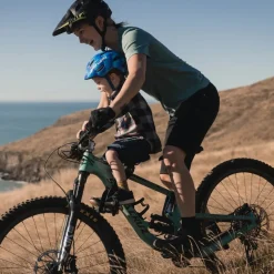 Kids Ride Shotgun 2.0 MTB Kinderzitje en Opzetstuur Combi - zwart