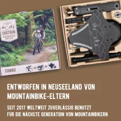 Kinderzitjes < Kids Ride Shotgun MTB voorste Kinderzitje & Stuurbevestigingsset - zwart