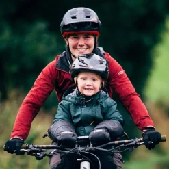 Kids Ride Shotgun Pogies Stuurmanchetten - zwart