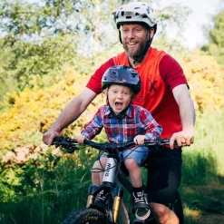Kids Ride Shotgun Pro Kids MTB Fiets-Kinderzitje - zwart