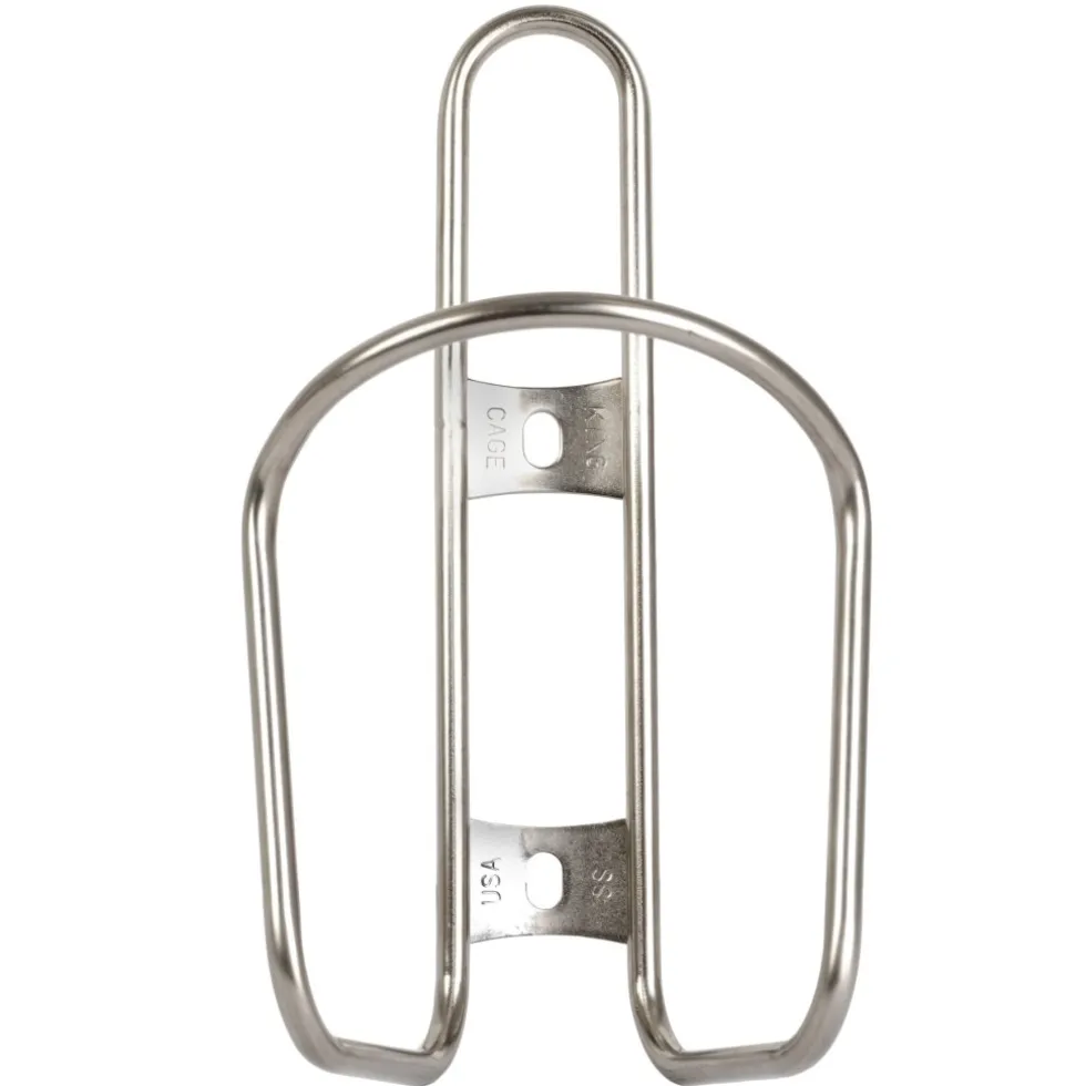 King Cage Flat Top Fleshouder - Roestvrij Staal