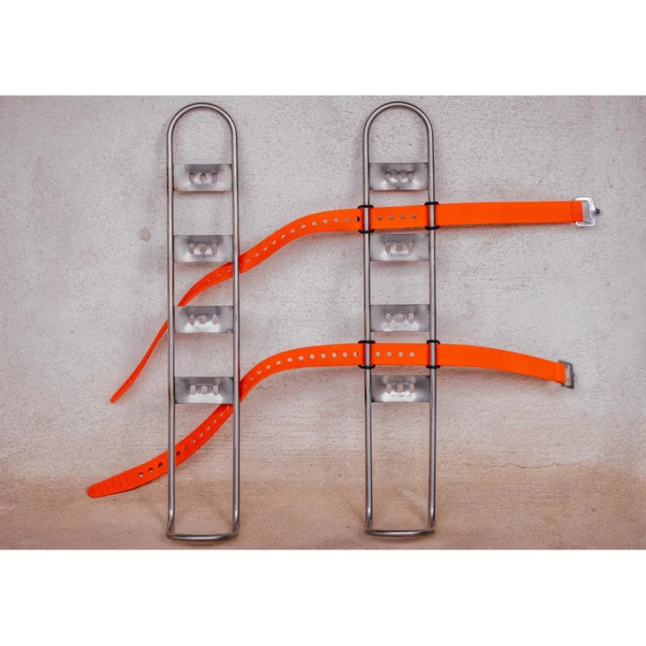 Bagagedragers < King Cage Longer Thing Bagagehouder + Houderband - Titanium