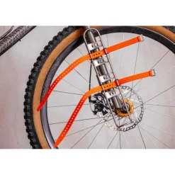 Bagagedragers < King Cage Longer Thing Bagagehouder + Houderband - Titanium