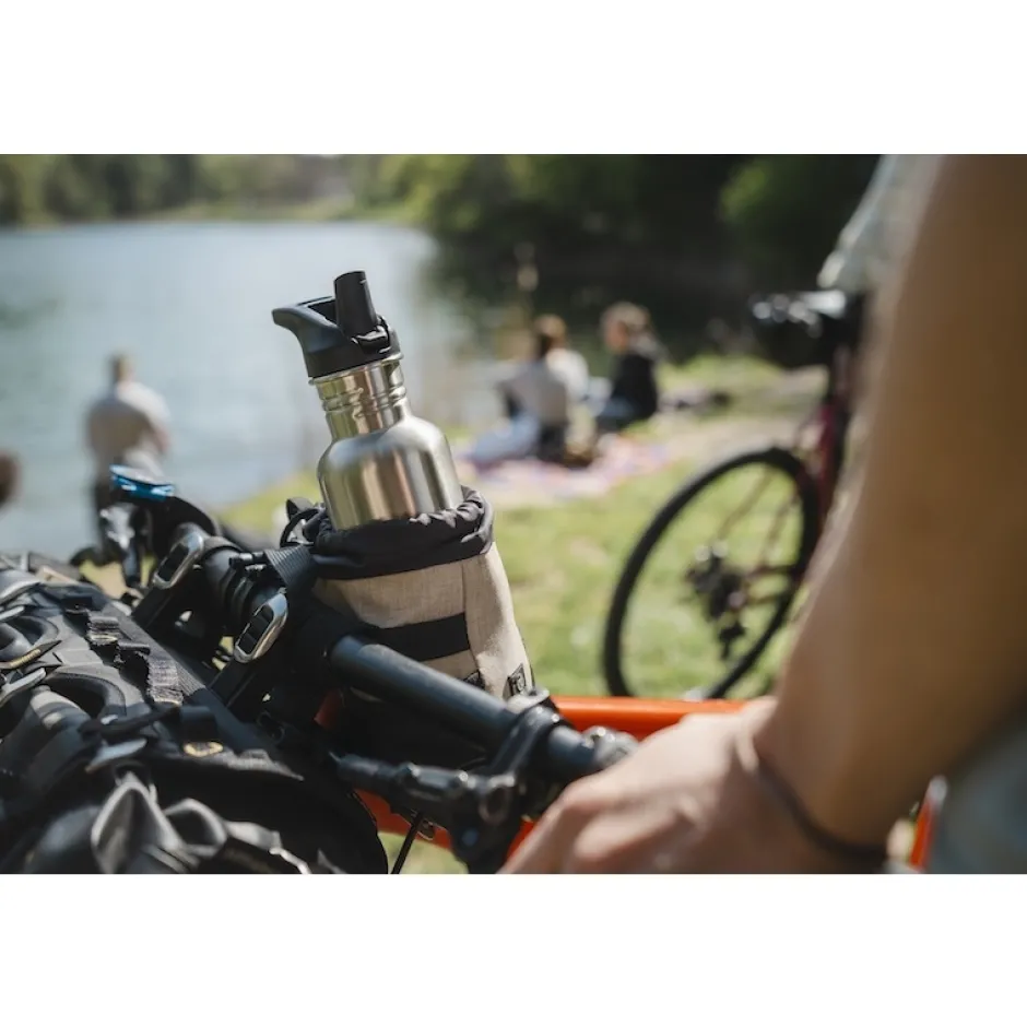 Outdoor Flessen & Thermosflessen < Klean Kanteen Classic Flip Sport Cap Drinkfles - 800ml - brushed stainless