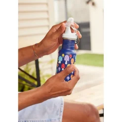 Klean Kanteen Kid Classic Waterfles + Sippy Dop - 355ml - cars