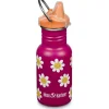 Klean Kanteen Kid Classic Waterfles + Sippy Dop - 355ml - happy flowers