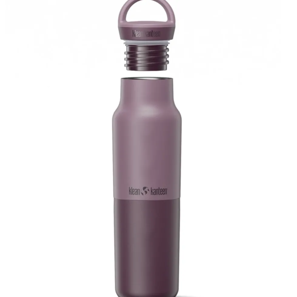 Klean Kanteen RISE Classic VI Isolatiefles 592 ml met Arch Loop Cap - dusty orchid