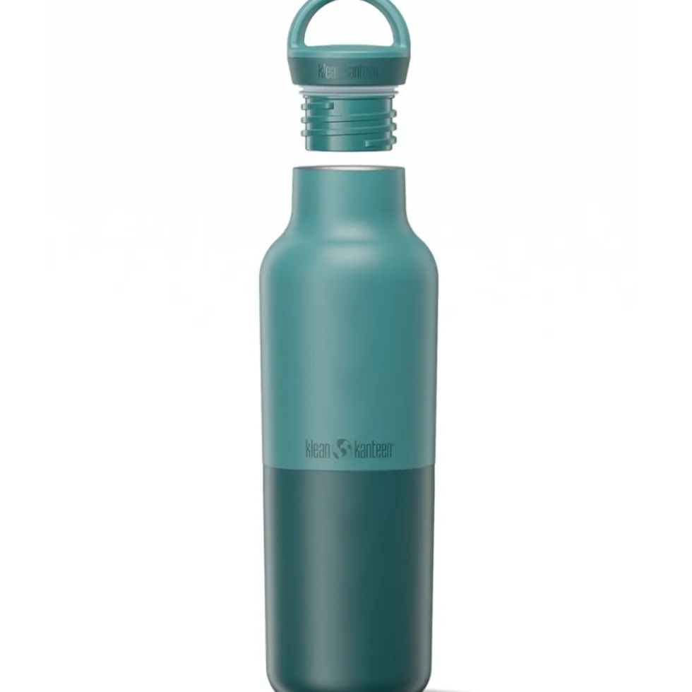 Klean Kanteen RISE Classic VI Isolatiefles 592 ml met Arch Loop Cap - brittany blue