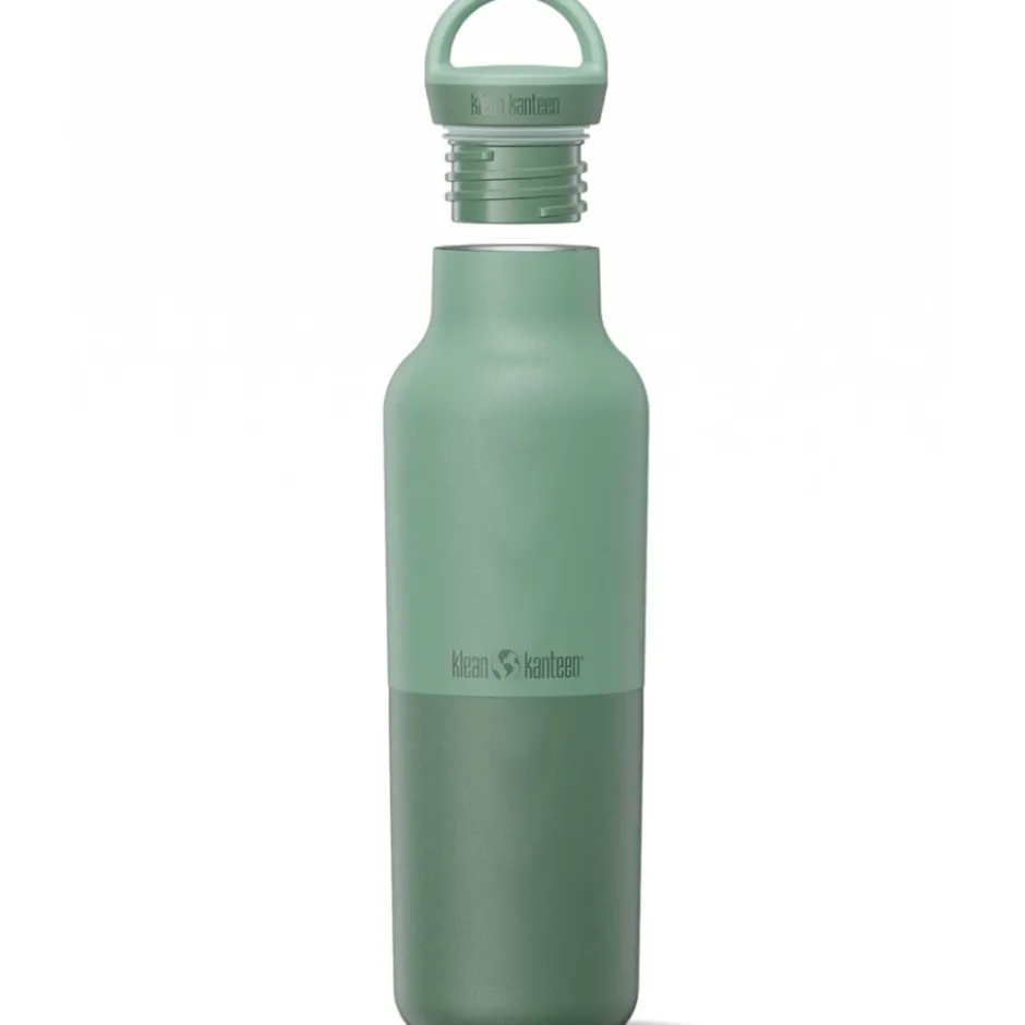 Bidons < Klean Kanteen RISE Classic VI Isolatiefles 592 ml met Arch Loop Cap - iceberg