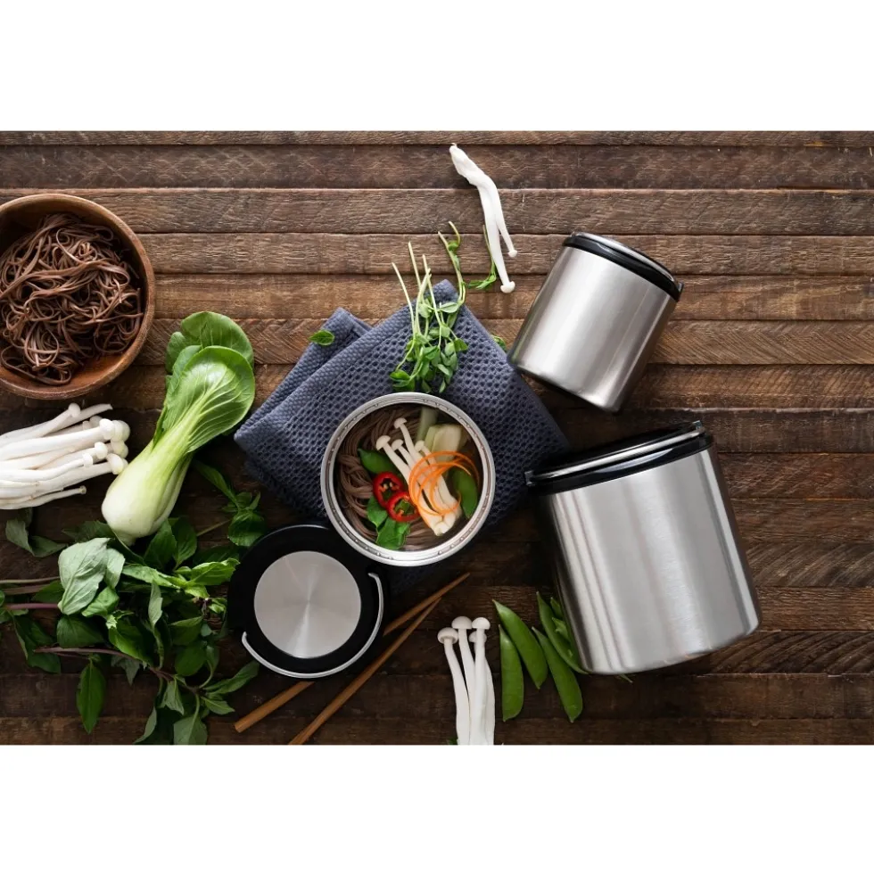 Klean Kanteen TKCanister Roestvrij staal isolatiecontainer 473 ml - brushed stainless