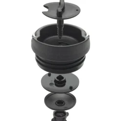 Outdoor Flessen & Thermosflessen < Klean Kanteen TKWide Isoleerfles met Cafédop - 355ml - brushed stainless