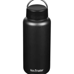 Klean Kanteen Wide Fles 1182 ml met brede schroefdop - Brushed Stainless