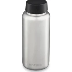 Klean Kanteen Wide Fles 1182 ml met brede schroefdop - Brushed Stainless