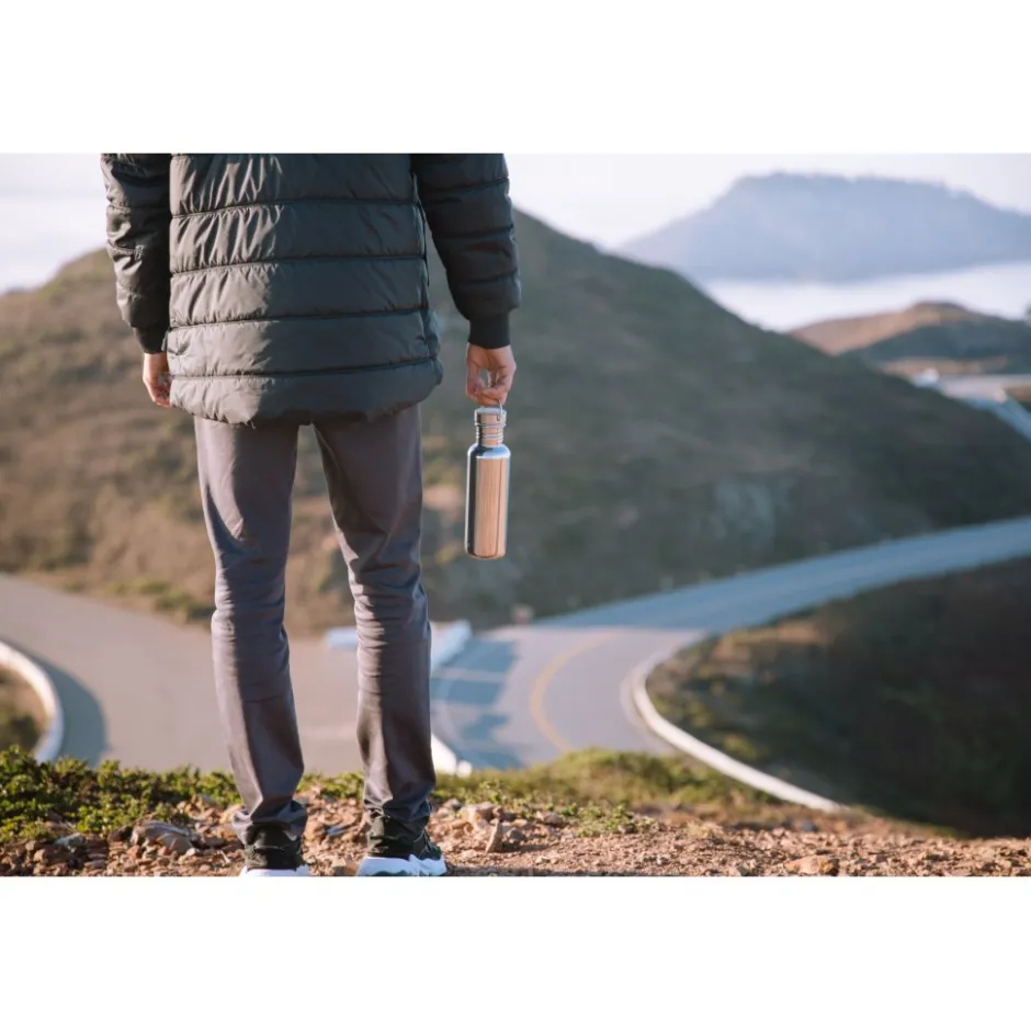 Outdoor Flessen & Thermosflessen < Klean Kanteen Classic Drinkfles met Loop Cap 532ml - real teal