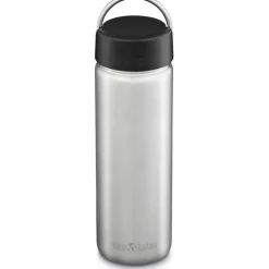 Outdoor Flessen & Thermosflessen < Klean Kanteen Wide Fles 800 ml met brede schroefdop - Brushed Stainless