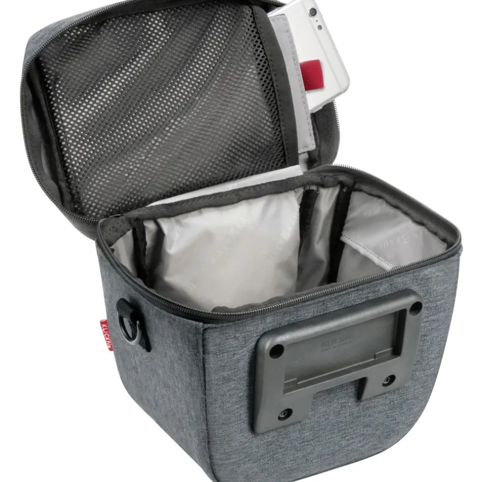 KLICKfix Aventour Compact City 0272ACC Stuurtas - 3L - grijs