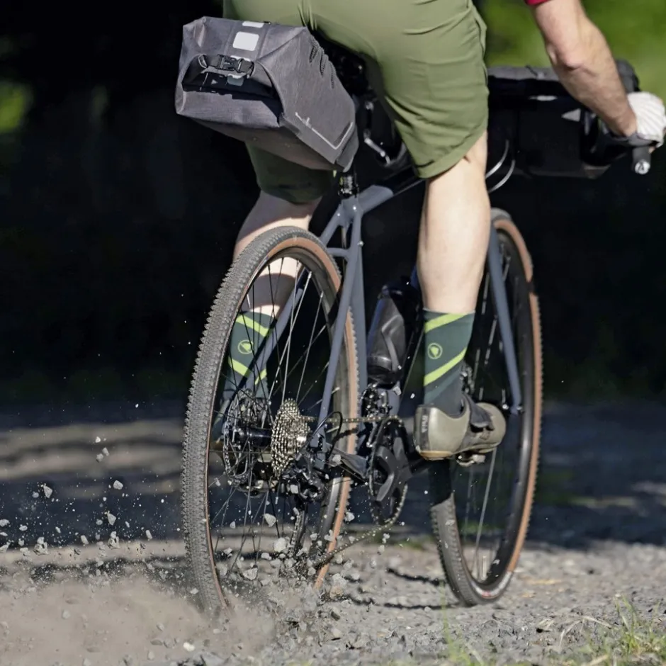Zadeltassen < KLICKfix Bikepack X Compact Waterproof 0219WSA Zadeltas - 6.5L - grijs