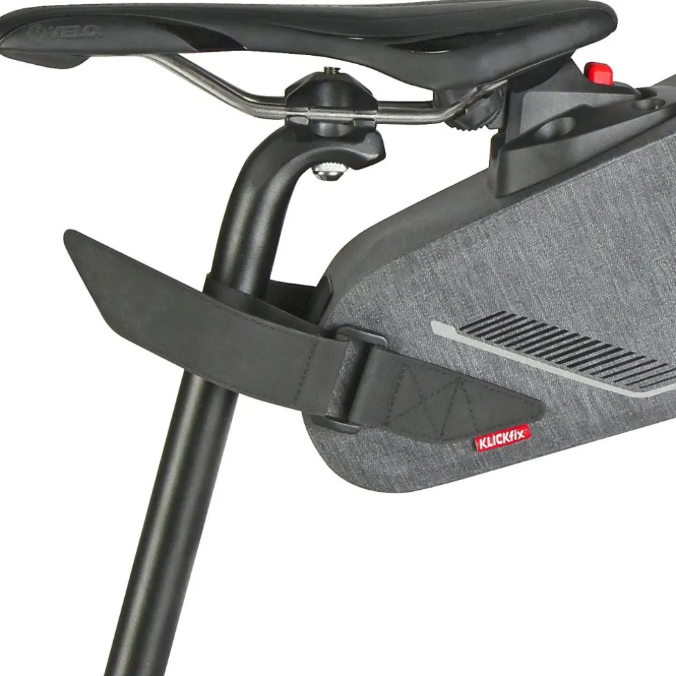 KLICKfix Bikepack X Waterproof 0218WSA Zadeltas - 10L - grijs