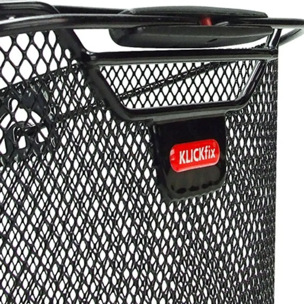KLICKfix Citymax Racktime 0319R Fietsmand - 22L - zwart