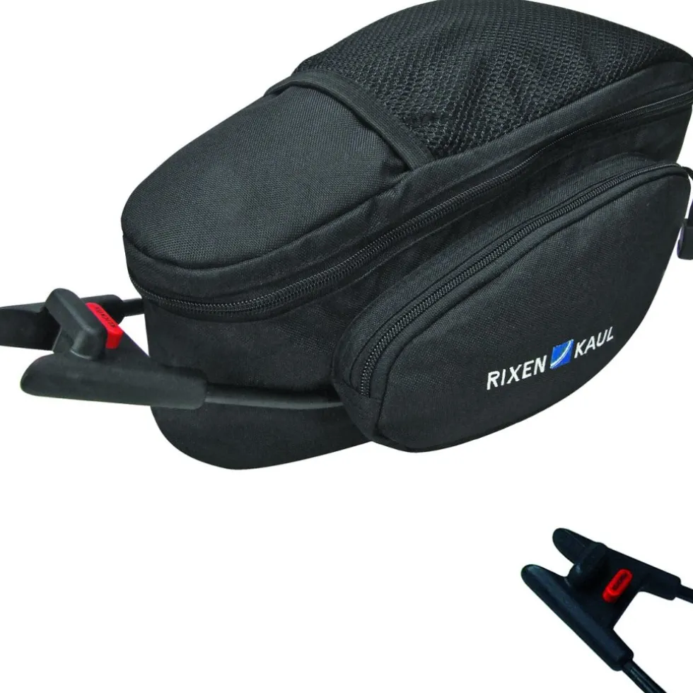 KLICKfix Contour Magnum Zadeltas 0217MS - 6L - zwart