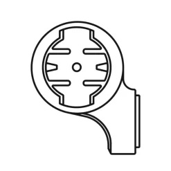 KLICKfix Display Mount Garmin Mounting Bridge Adapter 0211MG
