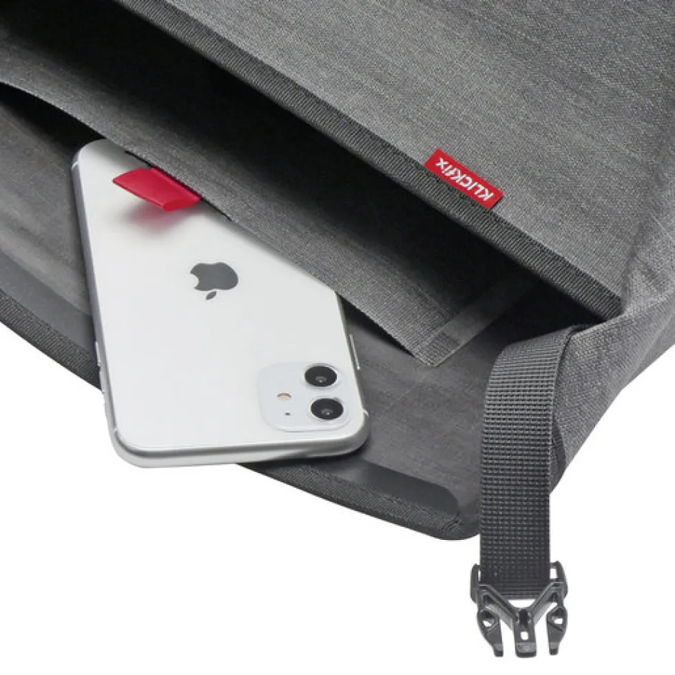 KLICKfix Lightpack Max Waterproof 0270W Stuurtas - 10L - grijs