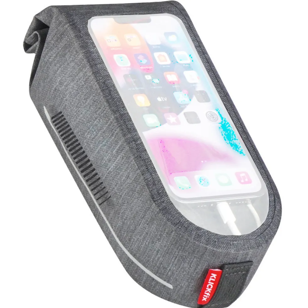 KLICKfix Phone Waterproof 0292PW Bovenbuis Tas - 1L - grijs