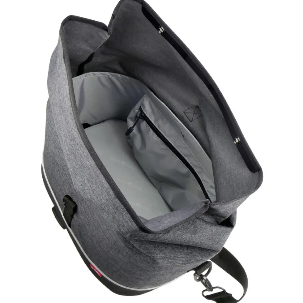 KLICKfix Rackpack City UniKlip 2 0265UN Top-Bagagetas - 8L - grijs