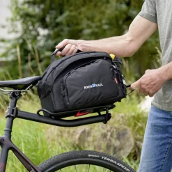 KLICKfix Rackpack 1 Plus Rackpack 0266SB Top-Bagagetas - 18L - zwart