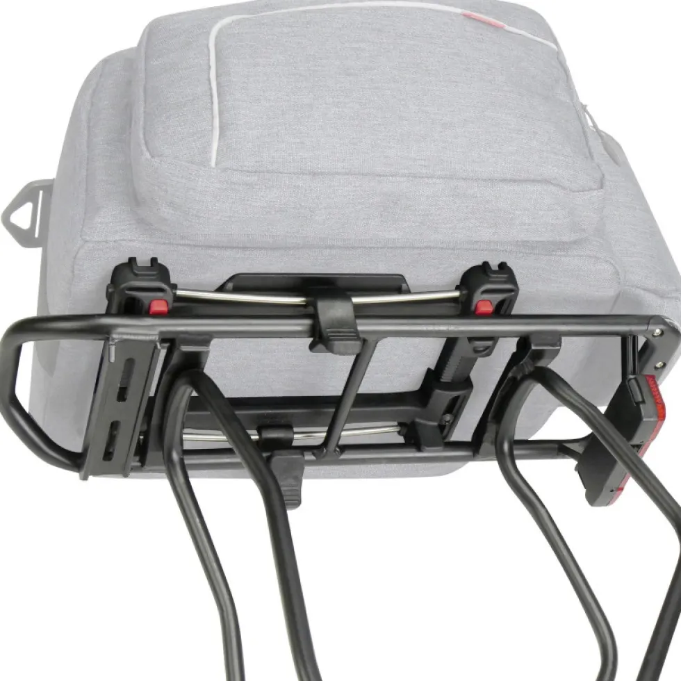 KLICKfix Rackpack 2 Plus Uniklip 2 0267UNB Top-Bagagetas - 16L - zwart