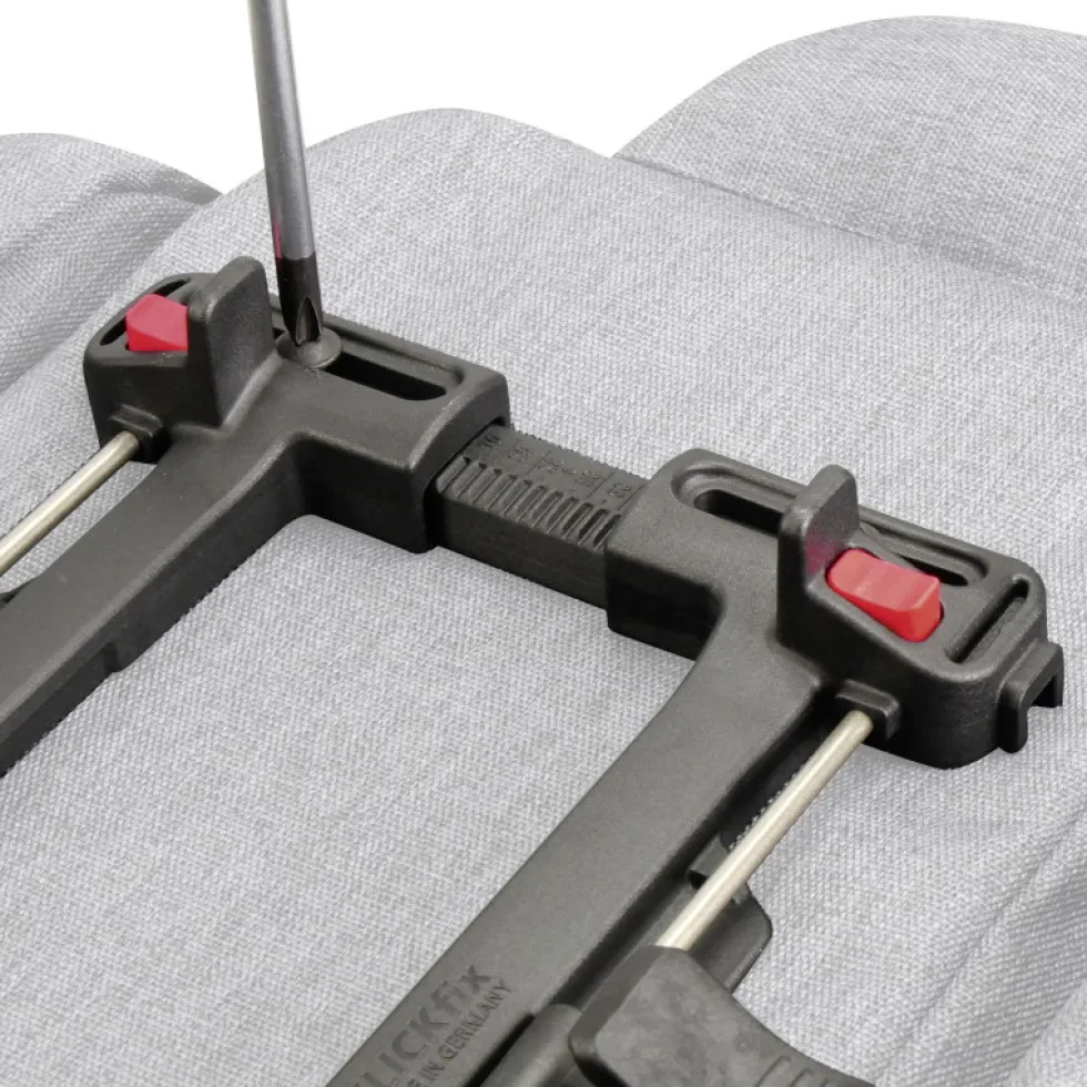 KLICKfix Rackpack 2 Plus Uniklip 2 0267UNB Top-Bagagetas - 16L - zwart