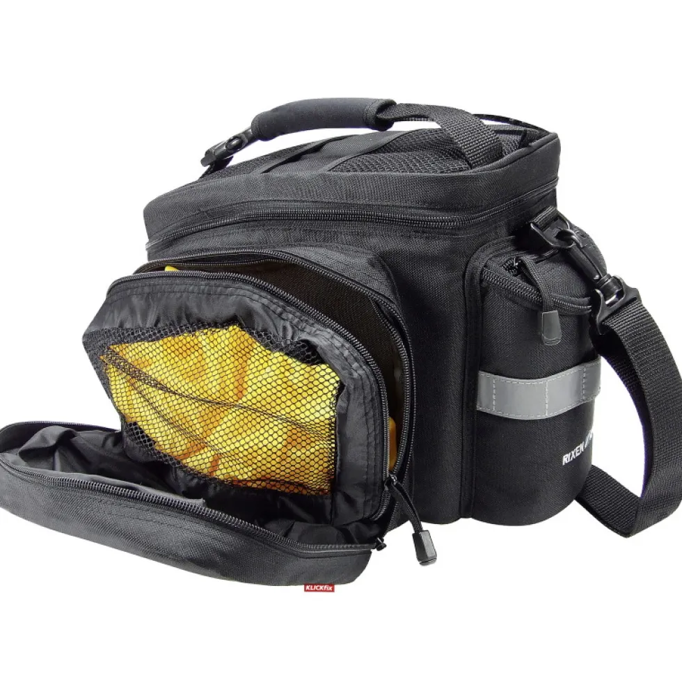 KLICKfix Rackpack 2 Plus Uniklip 2 0267UNB Top-Bagagetas - 16L - zwart