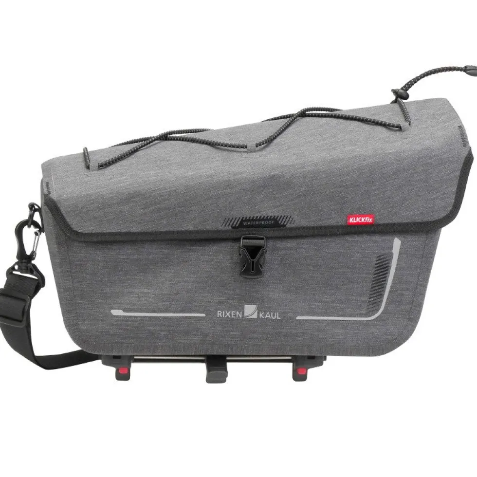 KLICKfix Rackpack Sport Waterproof Uniklip 2 0269UNSW Top-Bagagetas - 12L - grijs