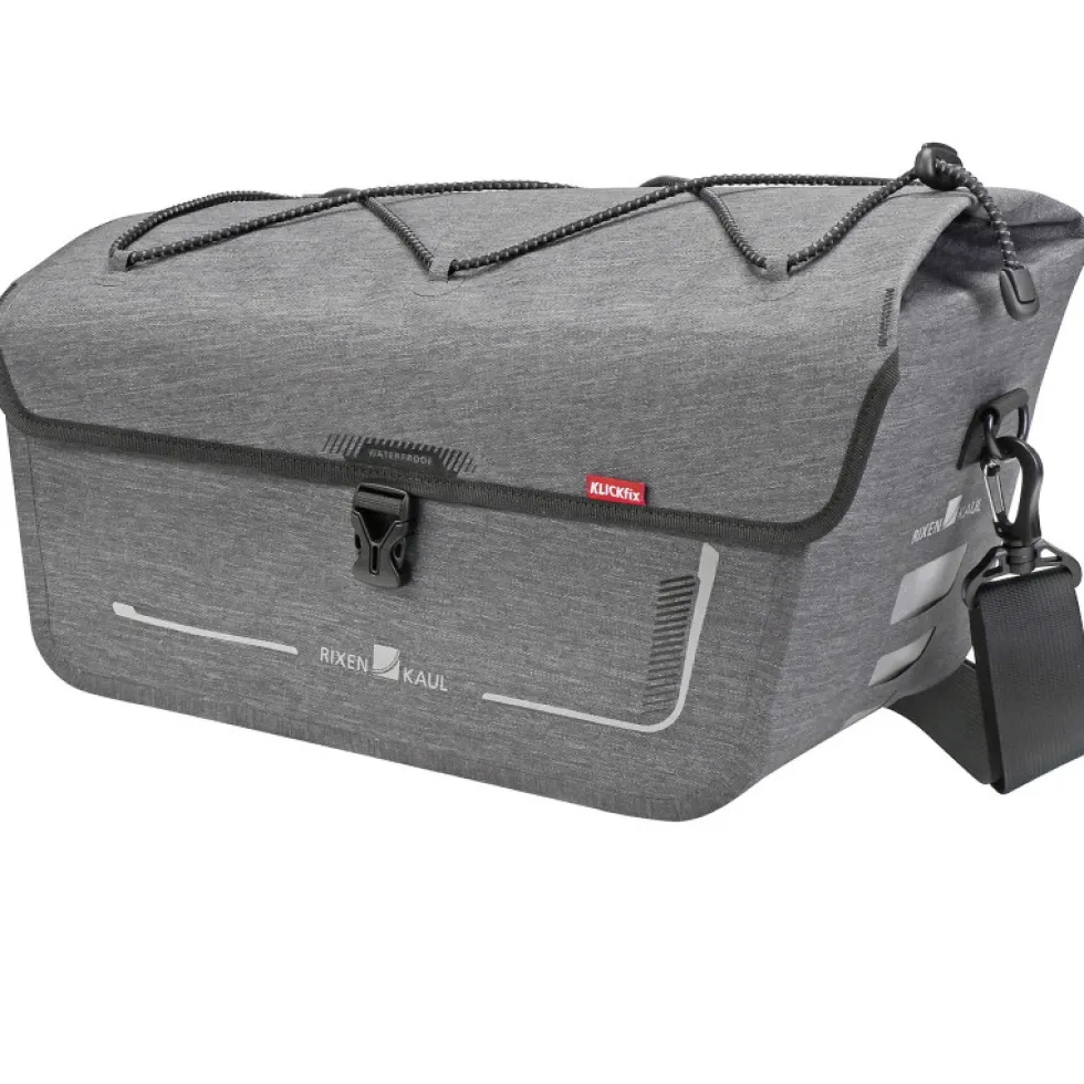 KLICKfix Rackpack Sport Waterproof Uniklip 2 0269UNSW Top-Bagagetas - 12L - grijs