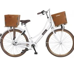 KLICKfix Radkiste Cargo KorbKlip 0328NK Houten Fietsmand - 29L - natura